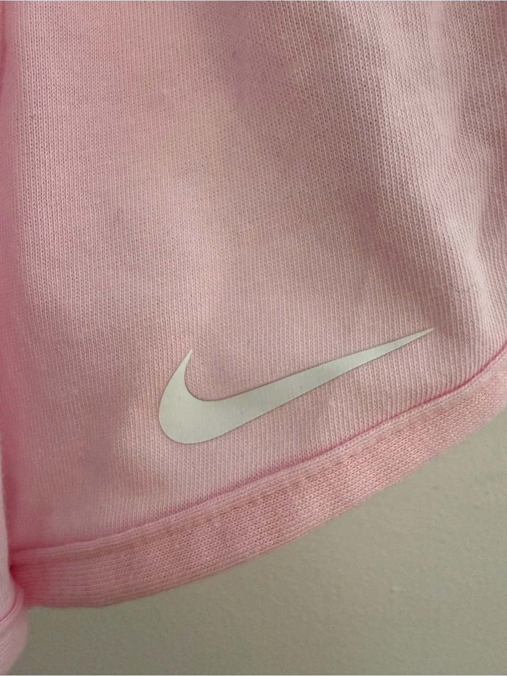 Nike Girls Dri-FIT Pink Athletic Running Shorts L 6-7 NWT Lined